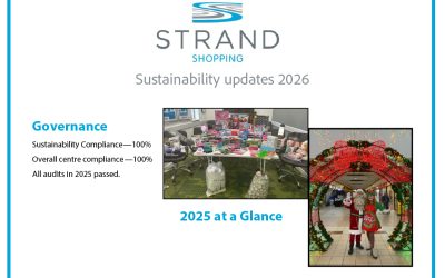 Strand Shopping Centre Shares Positive Sustainability Update